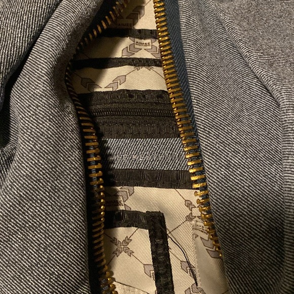 Aimee Kestenberg Denim leather backpack - Picture 2 of 3